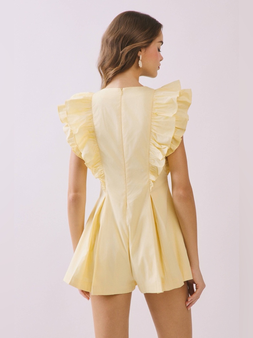 NWT TCEC Pink Ruffled Romper small - Picture 5 of 6